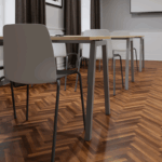 Stativ med fasta ben i A-form - Luna - Bild 5